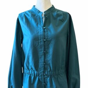 100% Cotton - Christopher & Banks Teal Utility Jacket